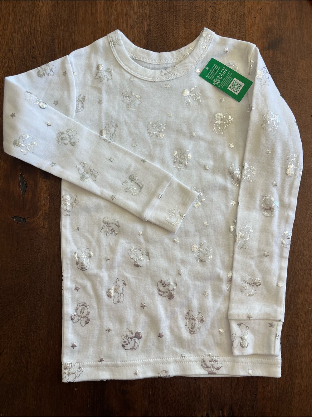 baby GAP Disney Organic Cotton Long Sleeve Pajama Top